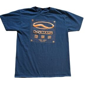 y2k 2000s style Vans tshirt Large retro skater emo indie